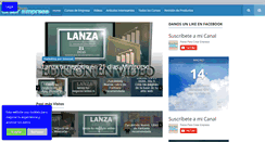 Desktop Screenshot of pasosparacrearempresa.com